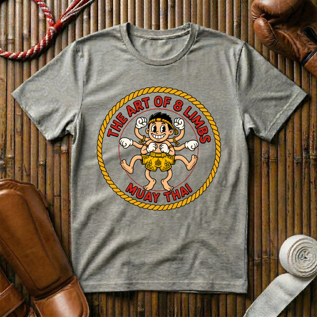 The Art Of 8 Limbs - T‑Shirt