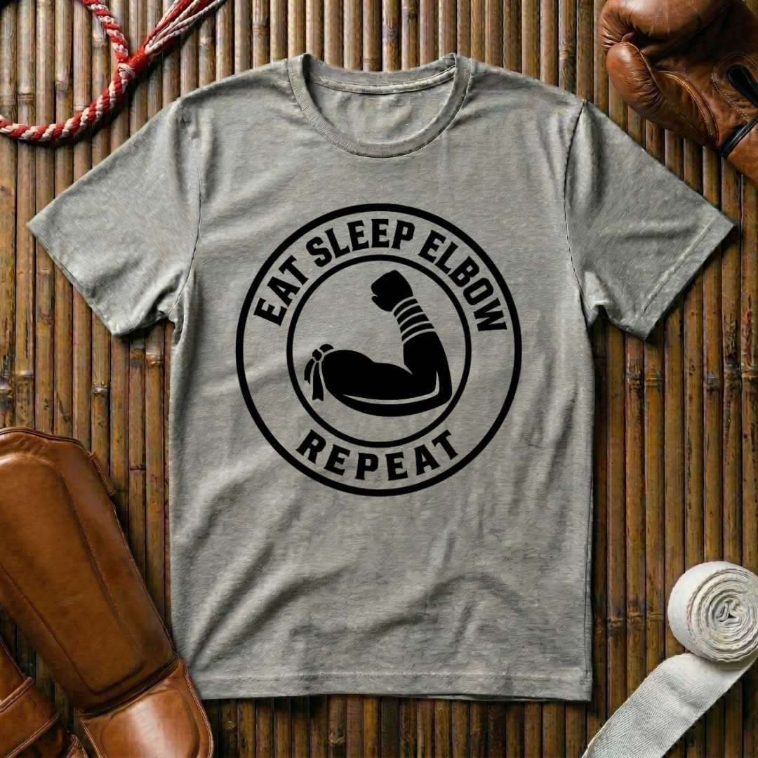 Eat Sleep Elbow - T‑Shirt