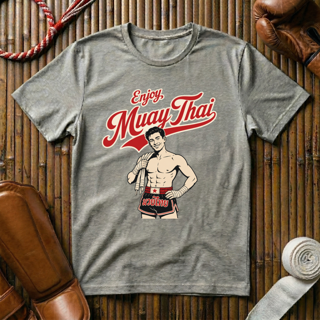 Enjoy Muay Thai - T‑Shirt