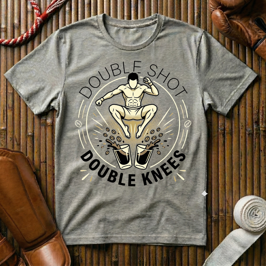 Double Shot Double Knees Male - T-Shirt