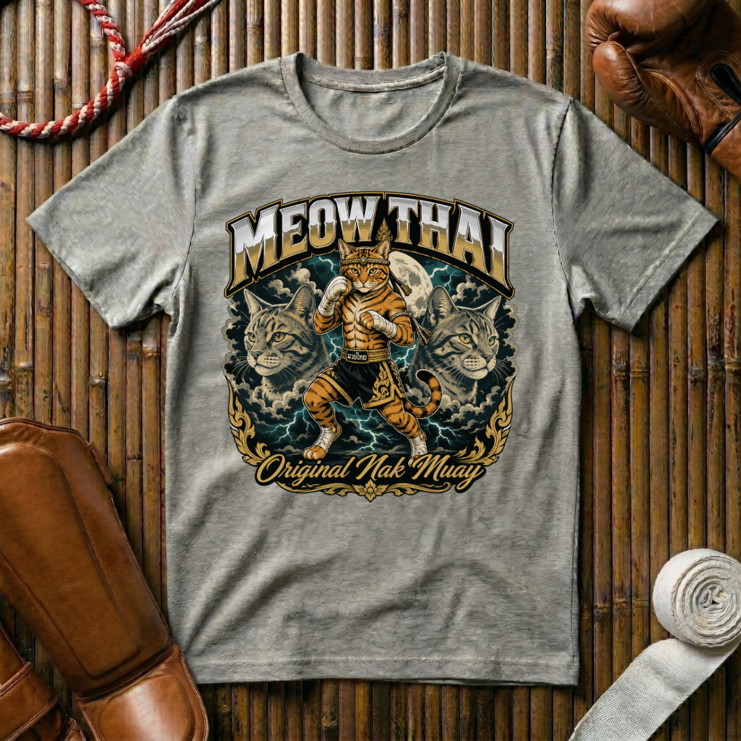 Meow Thai - T‑Shirt