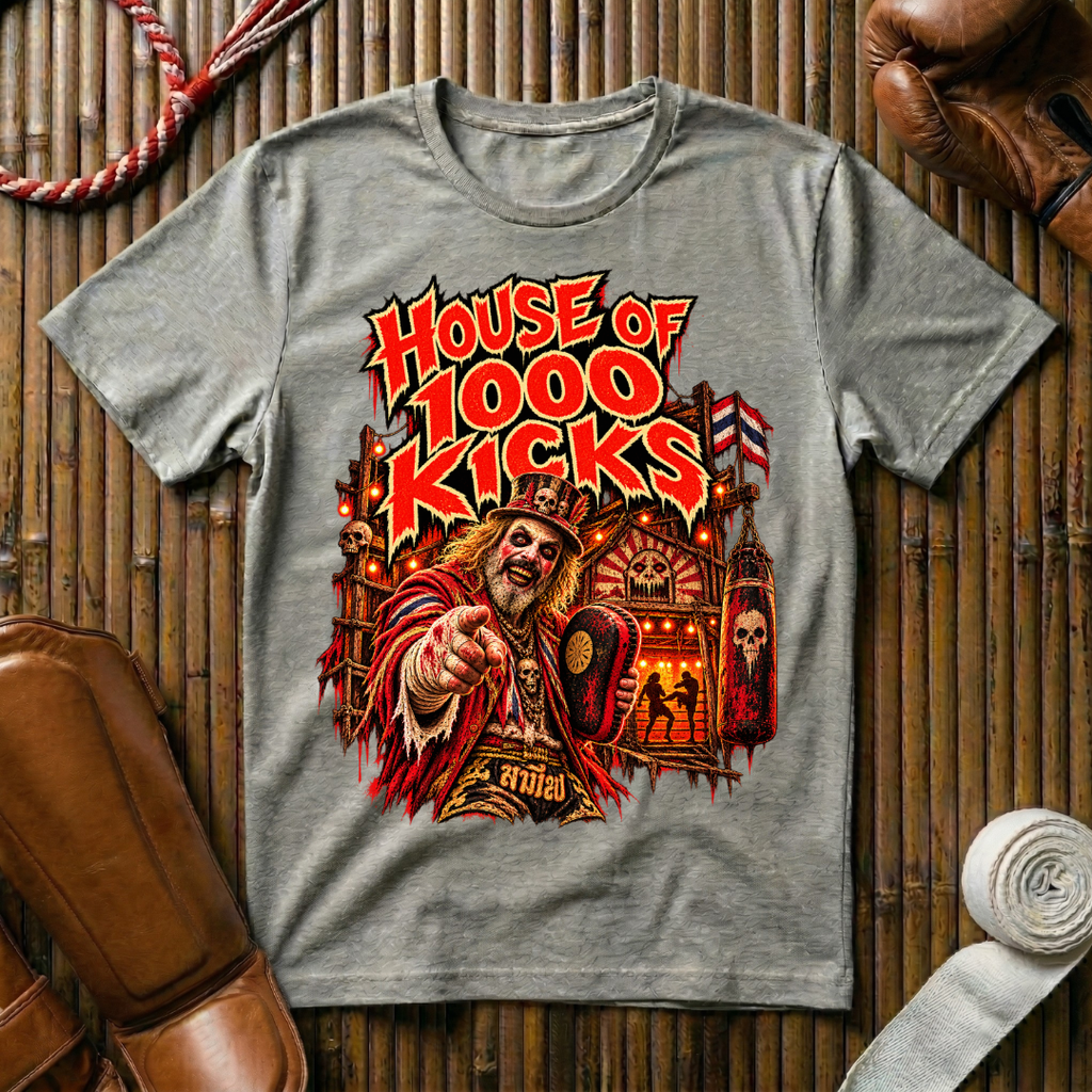 House Of 1000 Kicks - T‑Shirt