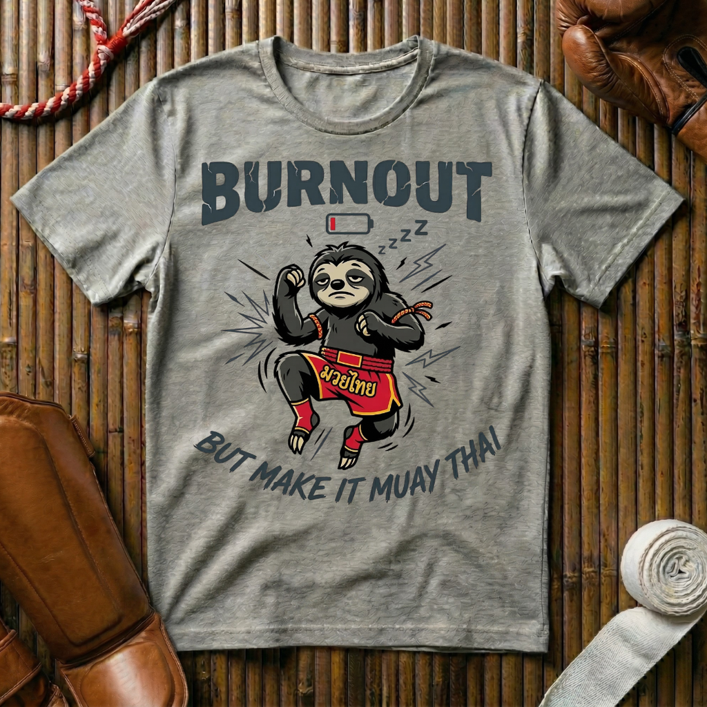 Burnout - But Make It Muay Thai - T-Shirt