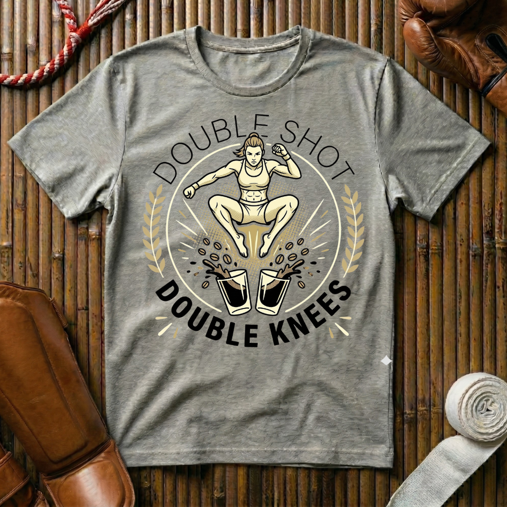 Double Shot Double Knees - T-Shirt