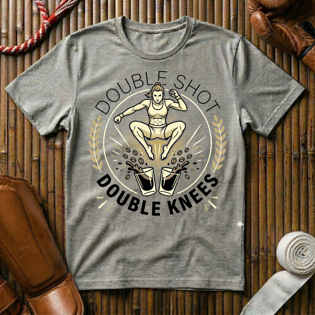 Double Shot Double Knees - T-Shirt
