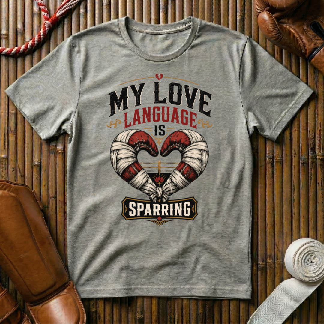 My Love Language Is Sparring - T‑Shirt