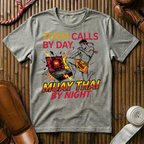 Zoom Calls By Day Muay Thai By Night - T-Shirt