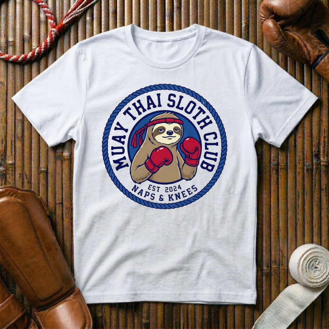 Muay Thai Sloth Club - T-Shirt