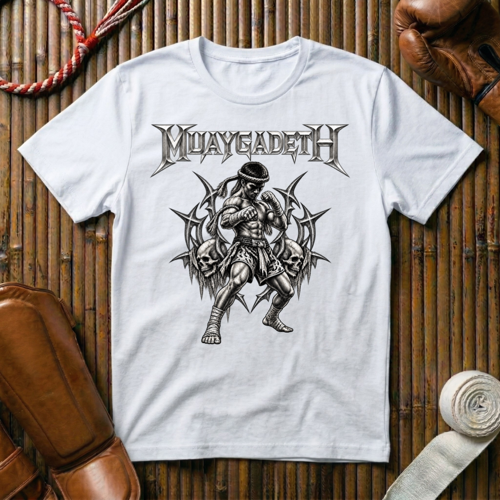 Muaygadeth Fighter - T‑Shirt