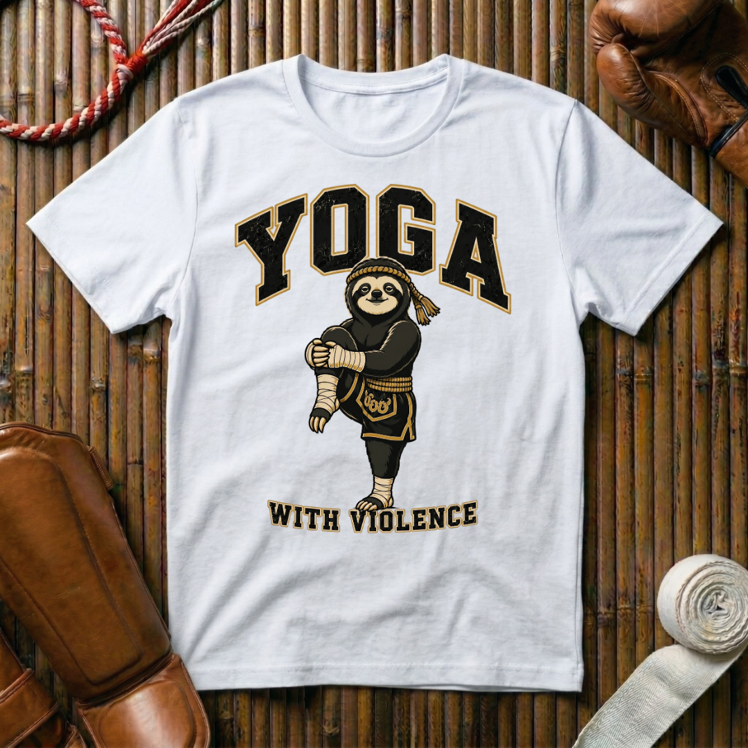 Yoga With Violence - T-Shirt
