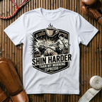 Shin Harder Than My Morning Espresso - T-Shirt