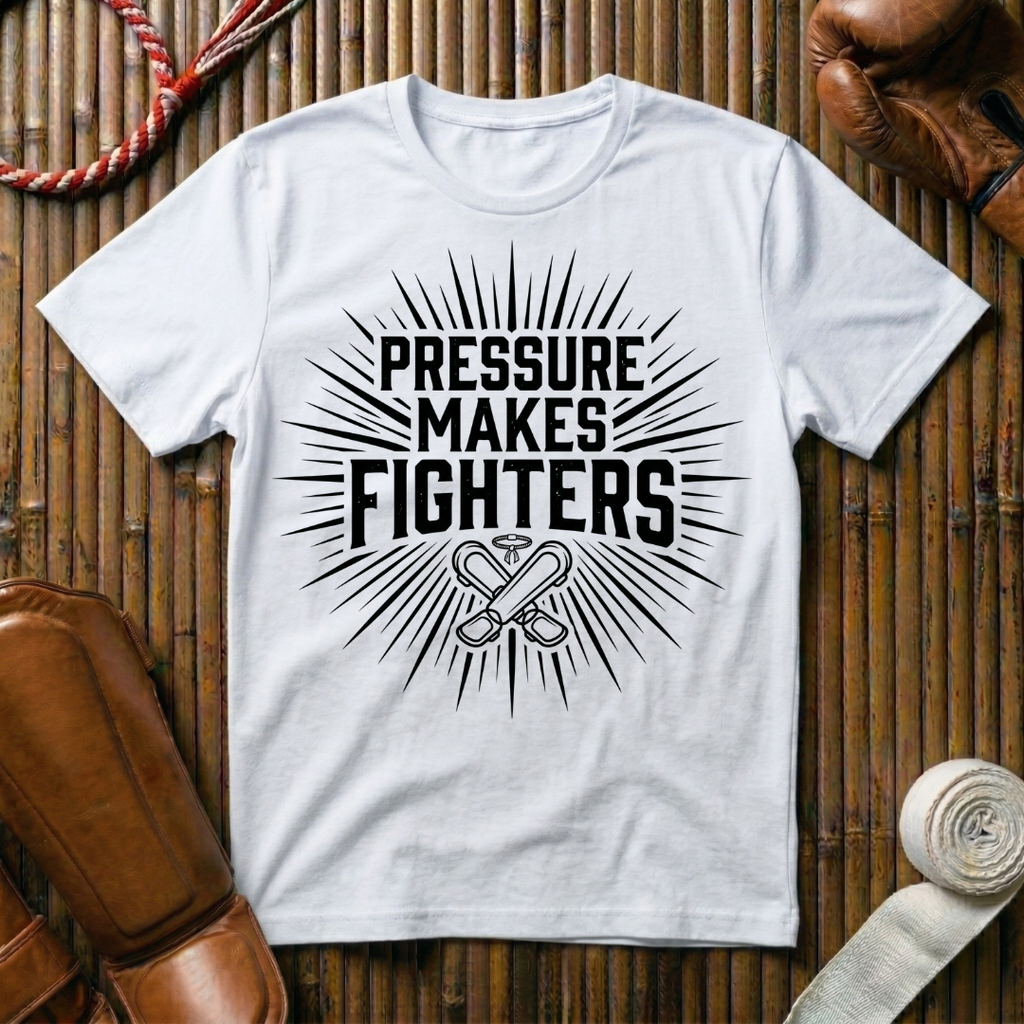 Pressure Makes Fighters - T-Shirt