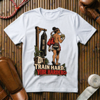 Train Hard Vibe Harder - T‑Shirt