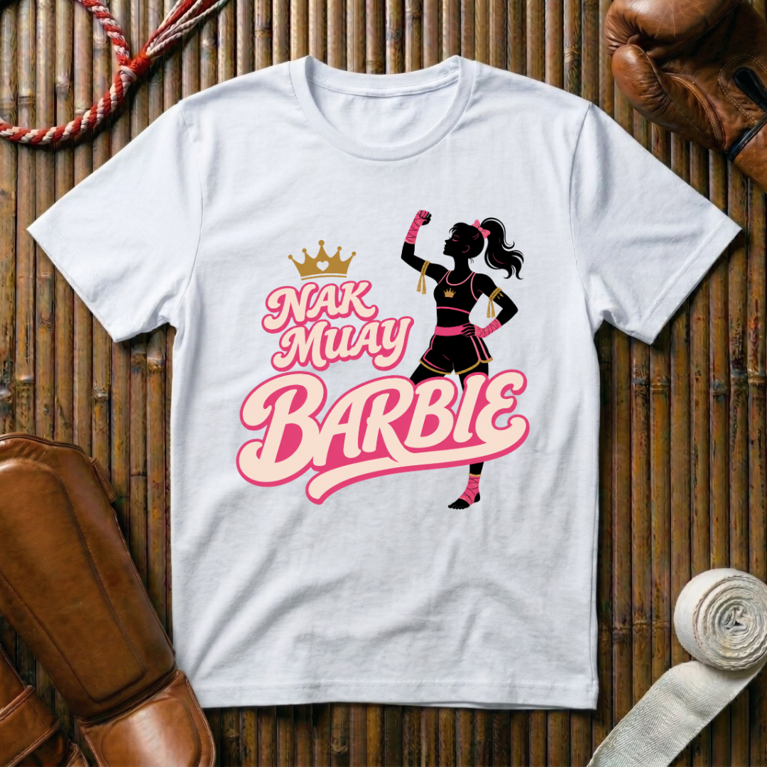 Nak Muay Barbie - T‑Shirt