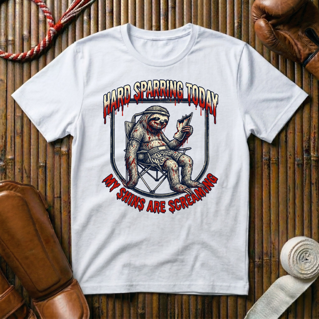 Hard Sparring Today -  T-Shirt