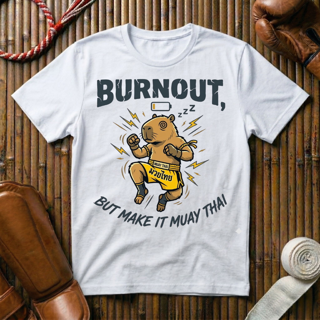 Burnout - But Make It Muay Thai - T-Shirt