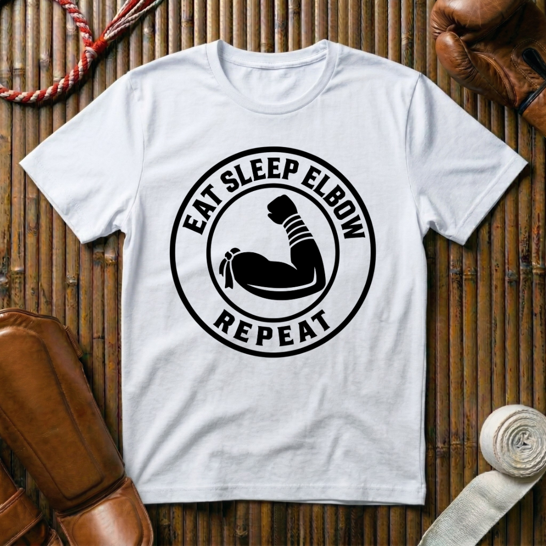 Eat Sleep Elbow - T‑Shirt